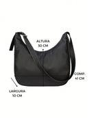  Bolsa Hobo  Com Estilo Casual