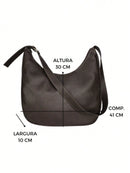  Bolsa Hobo  Com Estilo Casual