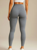 Kit 3 Calças Legging Cintura Alta Zero Transparência