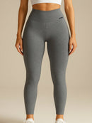 Kit 3 Calças Legging Cintura Alta Zero Transparência