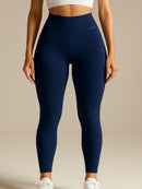 Kit 3 Calças Legging Cintura Alta Zero Transparência