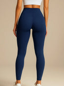 Kit 3 Calças Legging Cintura Alta Zero Transparência