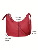  Bolsa Hobo  Com Estilo Casual