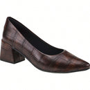 Vendedor Indicado
Sapato Feminino Scarpin Croco Salto Grosso Médio Numeração Especial Naty Shoes Outono Inverno