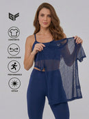 Kit Fitness 3 Peças de Roupa de Academia Feminino 