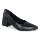 Vendedor Indicado
Sapato Feminino Scarpin Croco Salto Grosso Médio Numeração Especial Naty Shoes Outono Inverno