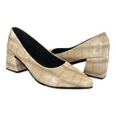 Vendedor Indicado
Sapato Feminino Scarpin Croco Salto Grosso Médio Numeração Especial Naty Shoes Outono Inverno