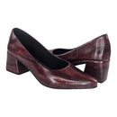 Vendedor Indicado
Sapato Feminino Scarpin Croco Salto Grosso Médio Numeração Especial Naty Shoes Outono Inverno
