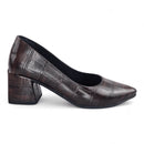 Vendedor Indicado
Sapato Feminino Scarpin Croco Salto Grosso Médio Numeração Especial Naty Shoes Outono Inverno