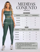 Kit 3 Peças Conjunto de Roupas Esportivas Fitnes 