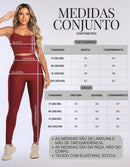 Kit 3 Peças Conjunto de Roupas Esportivas Fitnes 
