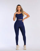 Kit 3 Peças Conjunto de Roupas Esportivas Fitnes 