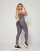 Kit 3 Peças Conjunto de Roupas Esportivas Fitnes 