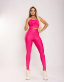 Kit 3 Peças Conjunto de Roupas Esportivas Fitnes 