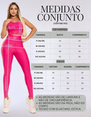 Kit 3 Peças Conjunto de Roupas Esportivas Fitnes 