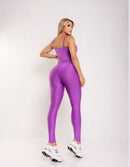 Kit 3 Peças Conjunto de Roupas Esportivas Fitnes 