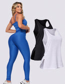 Kit 3 Peças Conjunto de Roupas Esportivas Fitnes 