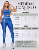 Kit 3 Peças Conjunto de Roupas Esportivas Fitnes 