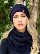 Conjunto Essence Knit – Gorro & Gola Infinity