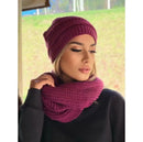 Conjunto Essence Knit – Gorro & Gola Infinity