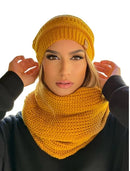 Conjunto Essence Knit – Gorro & Gola Infinity