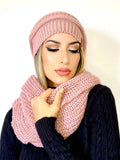 Conjunto Essence Knit – Gorro & Gola Infinity