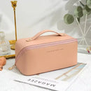 Bolsa Organizadora de Cosméticos Multifuncional com Zíper, Leve, para Viagem, Estojo de Higiene Pessoal, Caixa de Armazenamento de Maquiagem Elegante para Uso Diário