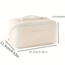 Bolsa Organizadora de Cosméticos Multifuncional com Zíper, Leve, para Viagem, Estojo de Higiene Pessoal, Caixa de Armazenamento de Maquiagem Elegante para Uso Diário