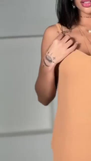 Macacão Longo Feminino de Alça Pantalona