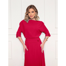 Conjunto Feminino Elegante em Tecido Duna com Saia Assimétrica e Blusa Sofisticada