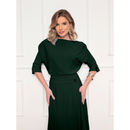 Conjunto Feminino Elegante em Tecido Duna com Saia Assimétrica e Blusa Sofisticada