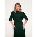 Conjunto Feminino Elegante em Tecido Duna com Saia Assimétrica e Blusa Sofisticada